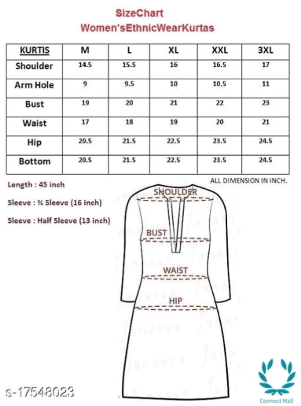 Women Cotton Straight Printed Long Kurti With Palazzos - XL